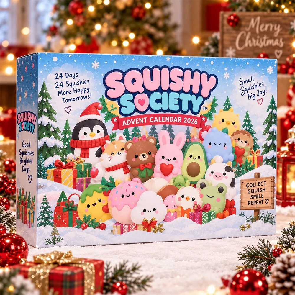 Squishy Society 24-Day Christmas Advent Calendar 2026