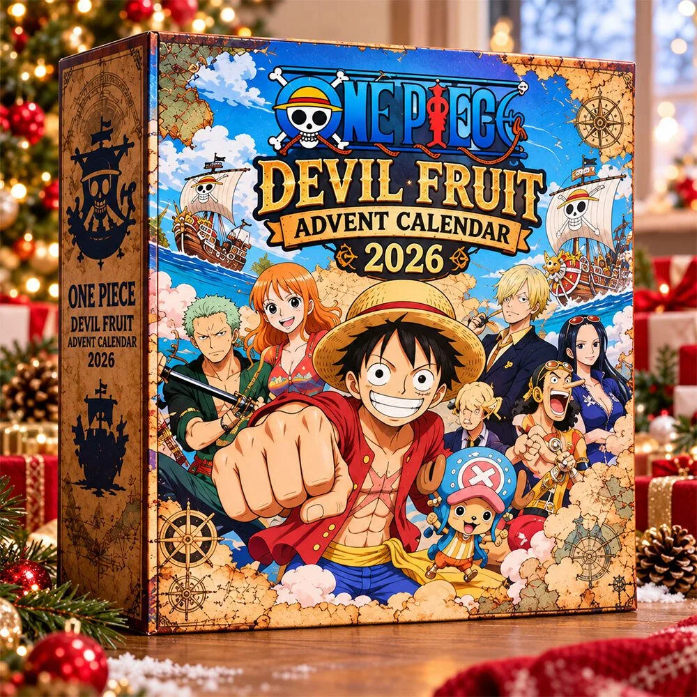 One Piece Devil Fruit Advent Calendar 2026 24 Mystery Collectibles