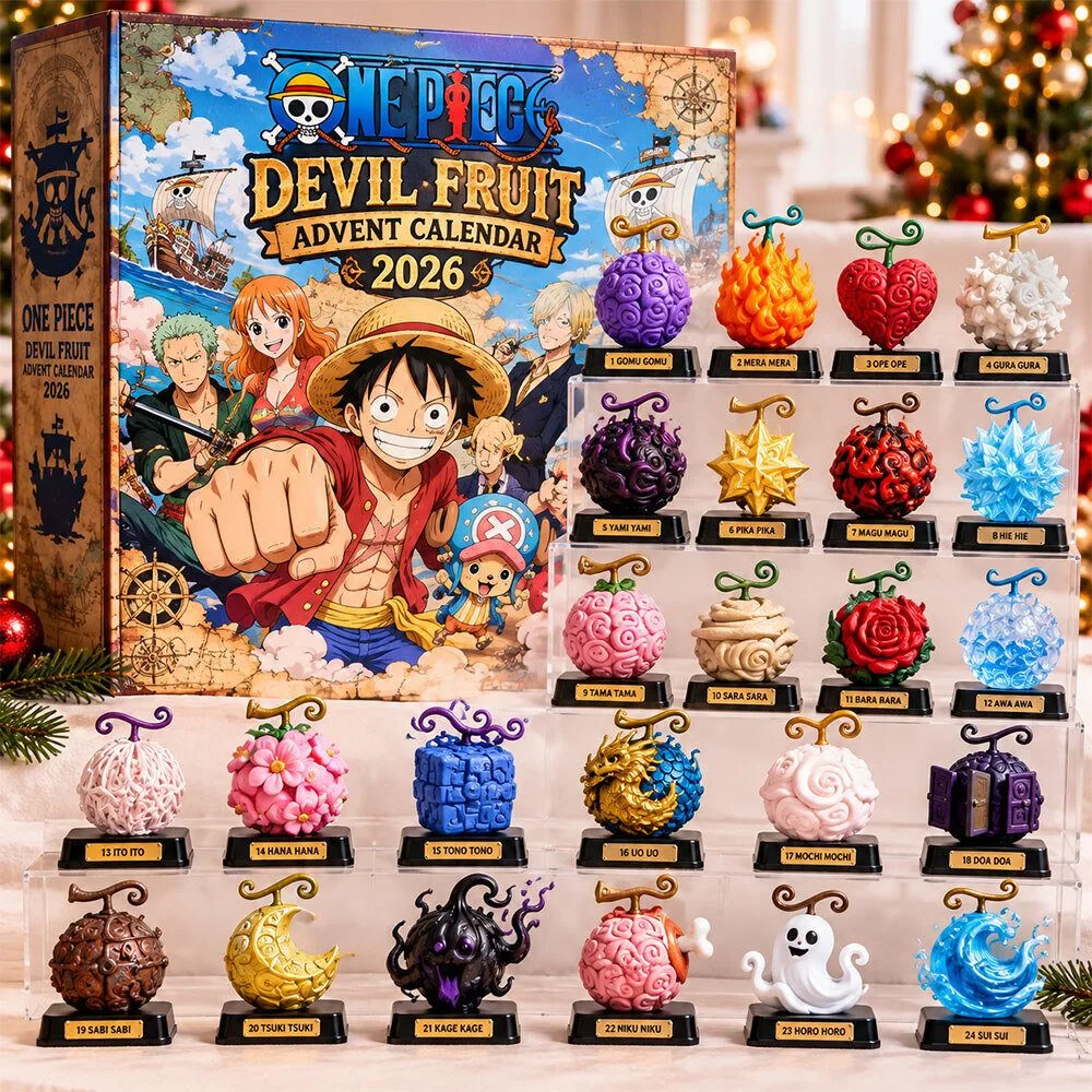 One Piece Devil Fruit Advent Calendar 2026 24 Mystery Collectibles 8 One Piece Devil Fruit Advent Calendar 2026 24 Mystery Collectibles