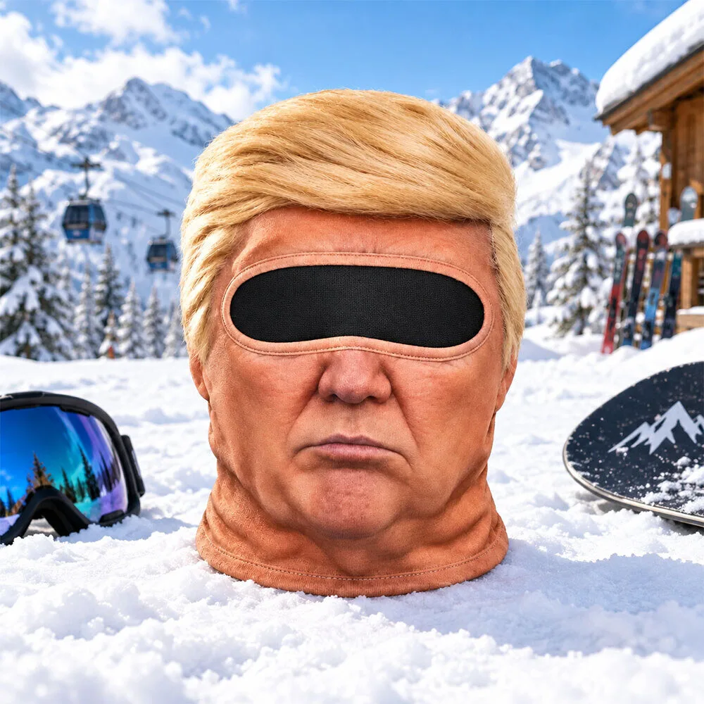 Funny Donald Trump Ski Mask Balaclava Winter Ski Gear