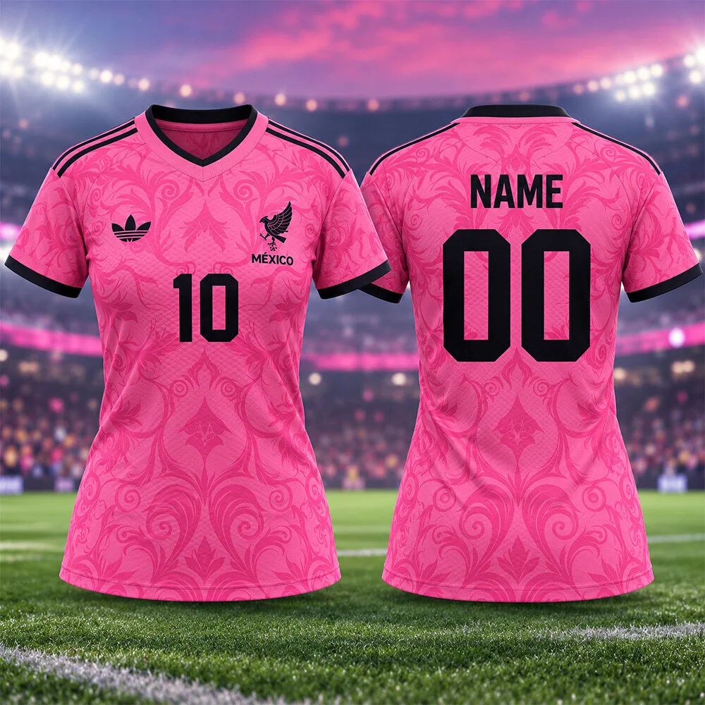 Adidas Mexico 2027 Women's World Cup Away Kit Jersey Shirt