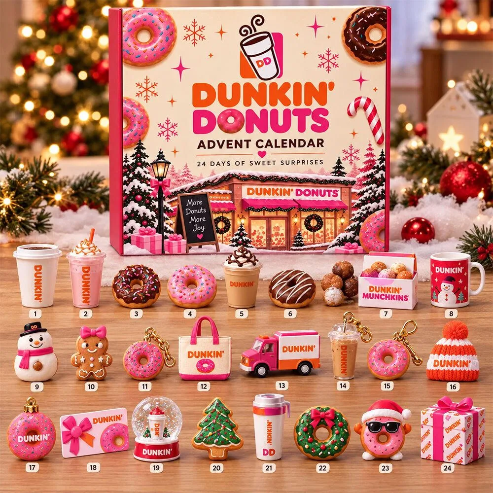 Dunkin Holiday 2026 Advent Calendar