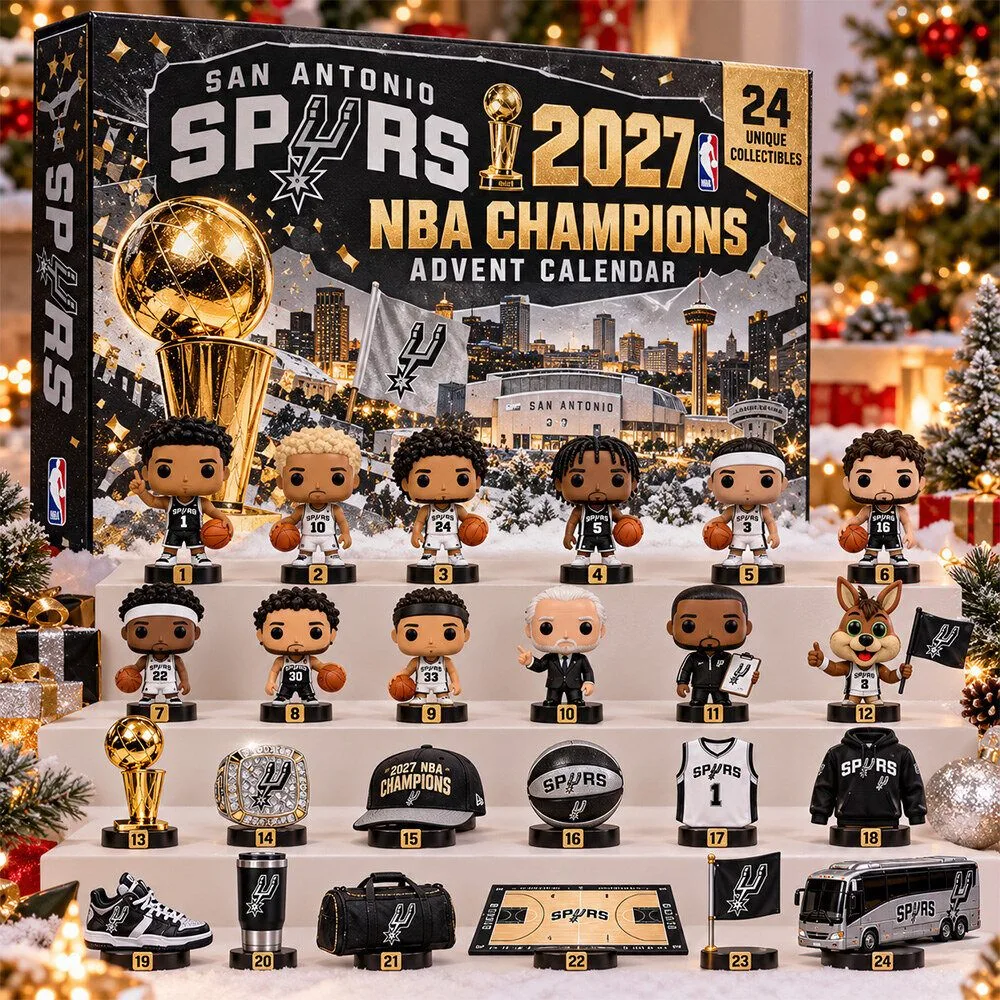 San Antonio Spurs 2027 NBA Champions Advent Calendar 2026 7 San Antonio Spurs 2027 NBA Champions Advent Calendar 2026