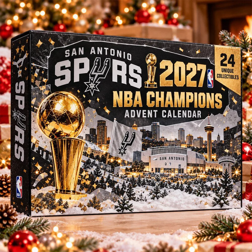 San Antonio Spurs 2027 NBA Champions Advent Calendar 2026 8 San Antonio Spurs 2027 NBA Champions Advent Calendar 2026