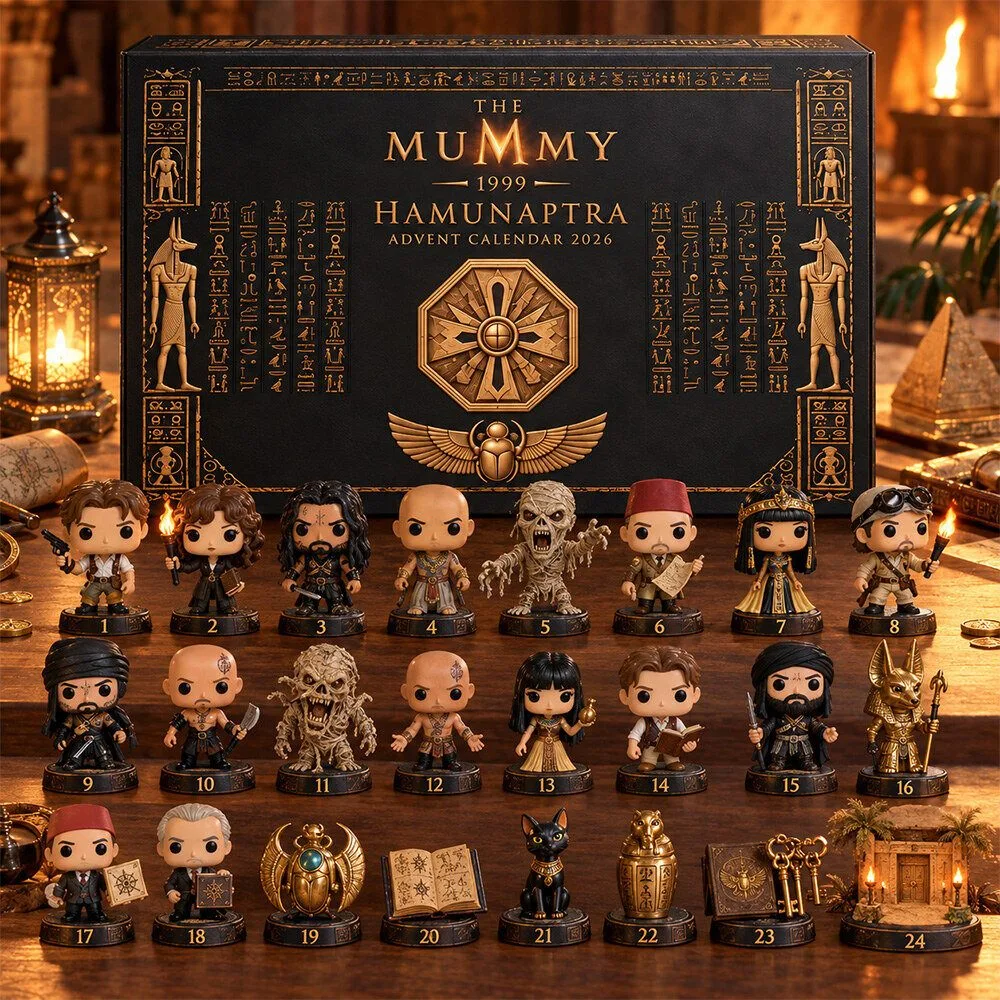 The Mummy 1999 Hamunaptra Advent Calendar 2026