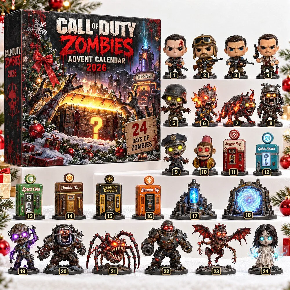 Call Of Duty COD Zombies 2026 Advent Calendar 4 Call Of Duty COD Zombies 2026 Advent Calendar
