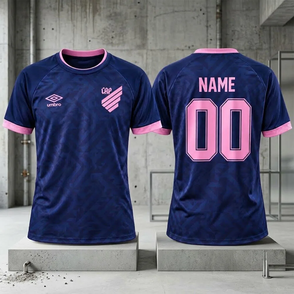 Limited Edition Umbro Athletico Paranaense 2026 Pink October Jersey Shirt