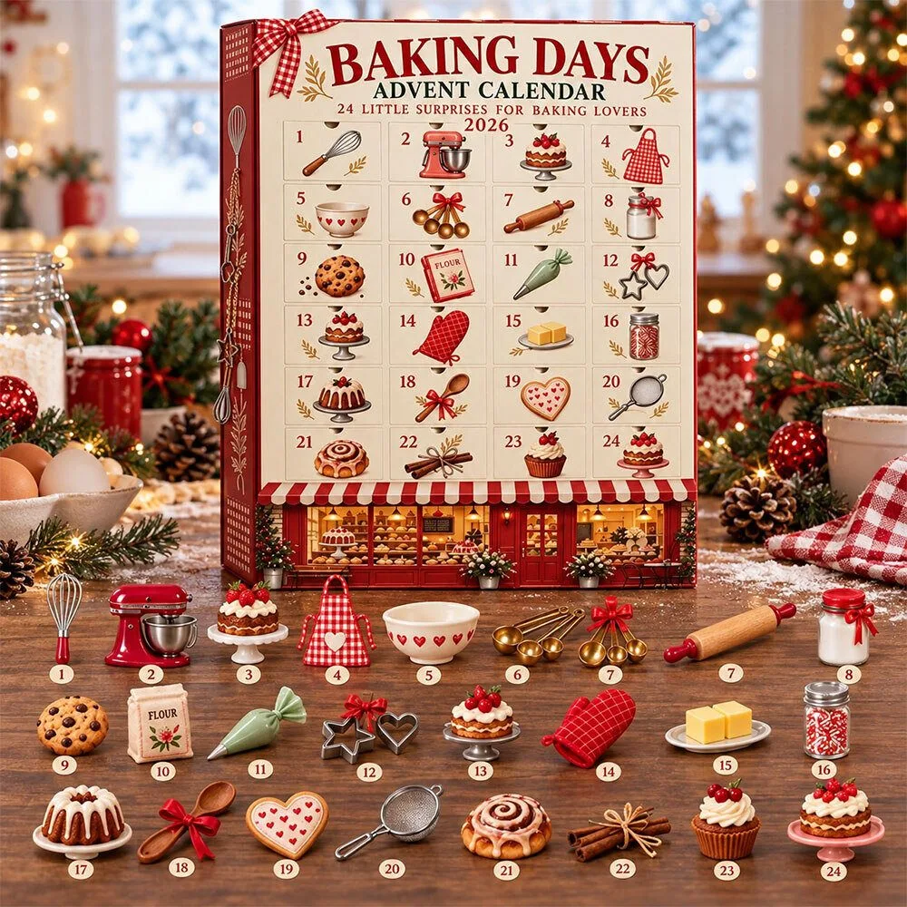 Baking Days Advent Calendar 2026 With 24 Kitchen Surprises