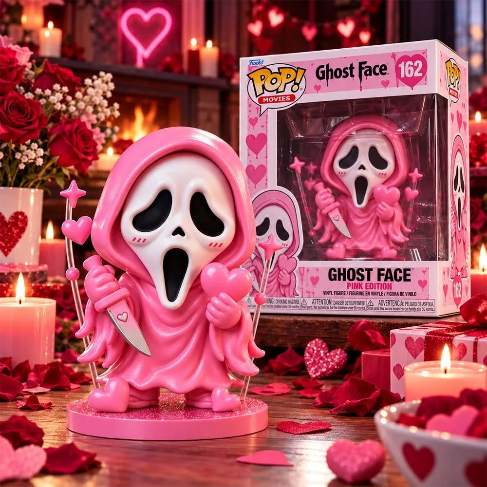 Movies Scream Ghostface Pink Edition Vinyl Figure Funko Pop