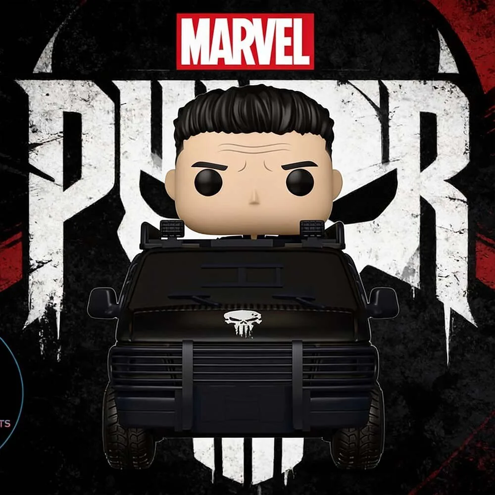 Marvel Spider Man Brand New Day Rides The Punisher Van Funko Pop Figure