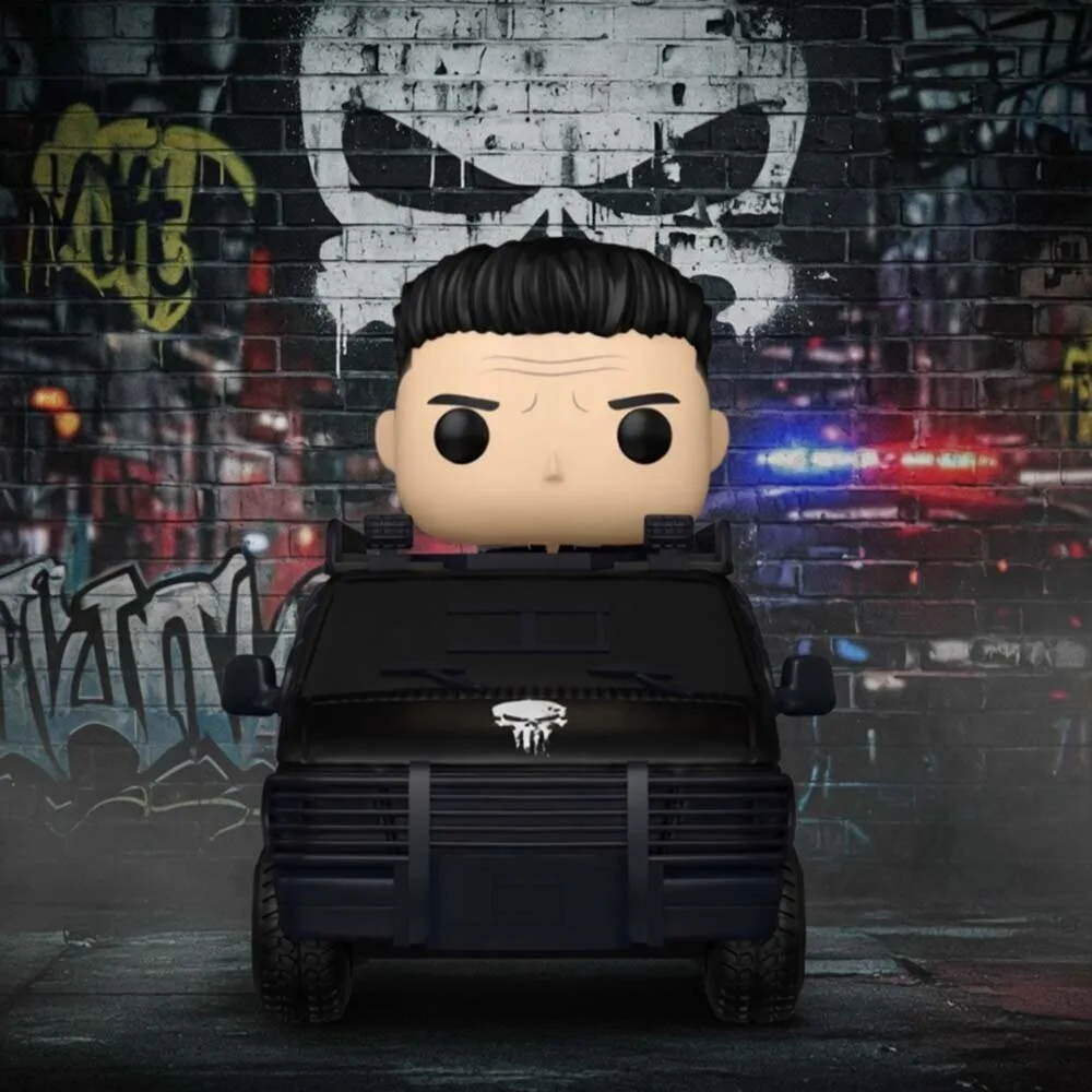 Marvel Spider Man Brand New Day Rides The Punisher Van Funko Pop Figure 9 Marvel Spider Man Brand New Day Rides The Punisher Van Funko Pop Figure