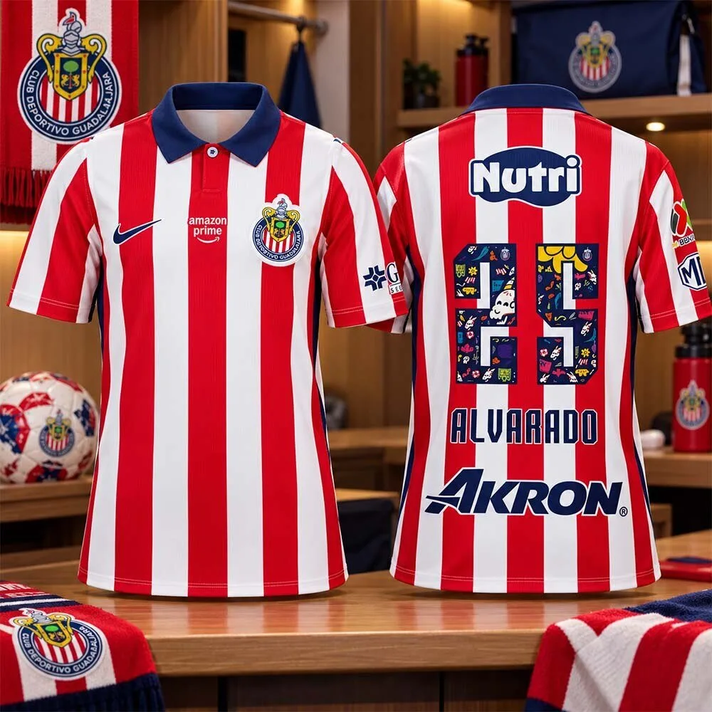 Chivas Guadalajara 2026-27 Day Of The Dead Dia de los Muertos Jersey Shirt