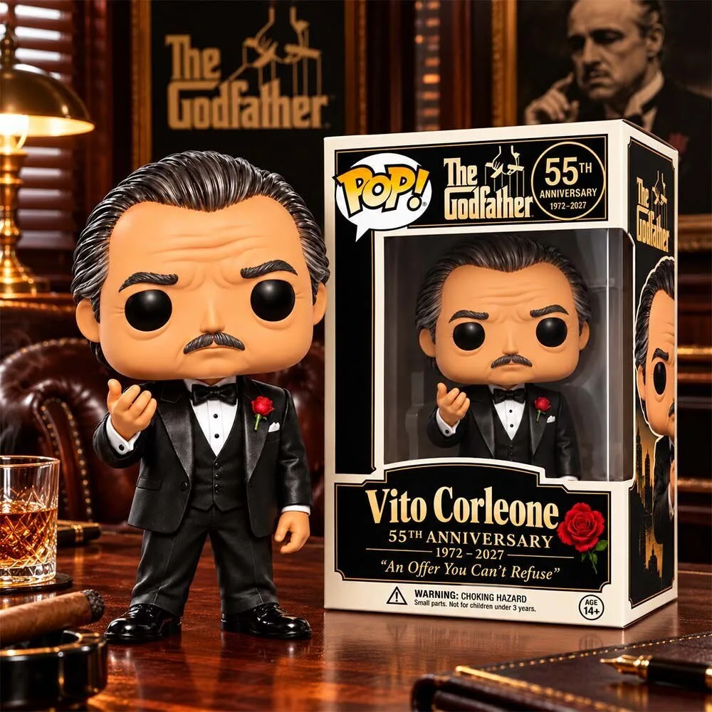 The Godfather Vito Corleone 55th Anniversary Funko Pop Figure 3 The Godfather Vito Corleone 55th Anniversary Funko Pop Figure