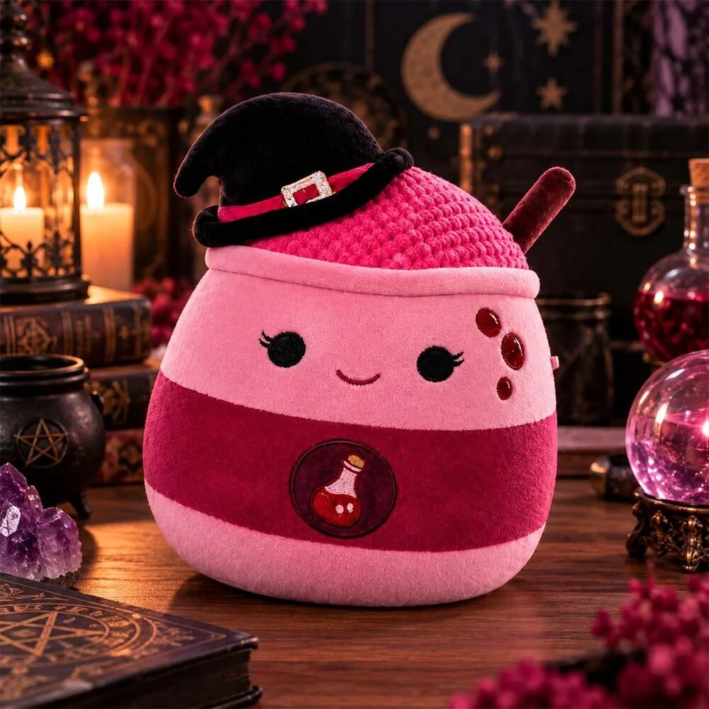 Squishmallows Bruna The Cauldron 2026 Halloween Squad Plush Toy